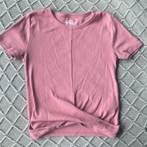 Lt pink Hollister Tee